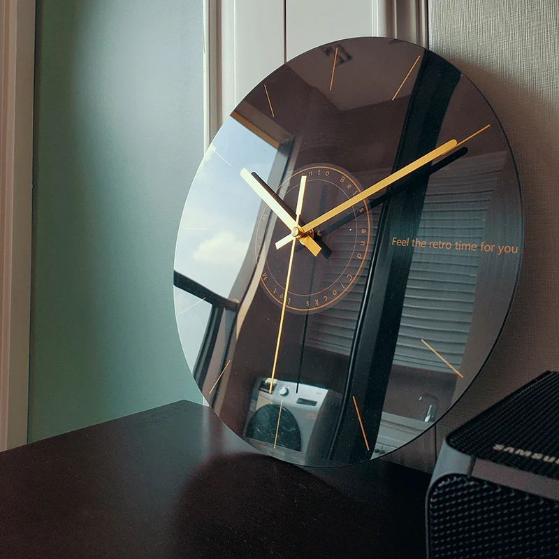 Luxury Silent Wall Clock Livin - Luxury Lifestyle Gifts บทวิจารณ์และราคา