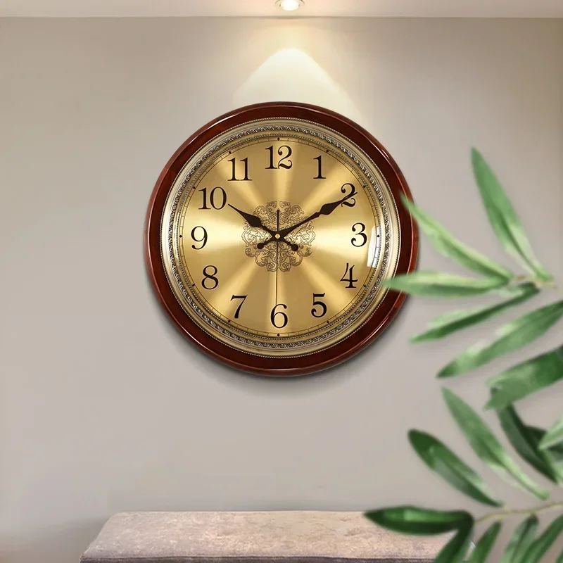 Luxury Wood Wall Clock Metal R - Luxury Lifestyle Gifts บทวิจารณ์และราคา