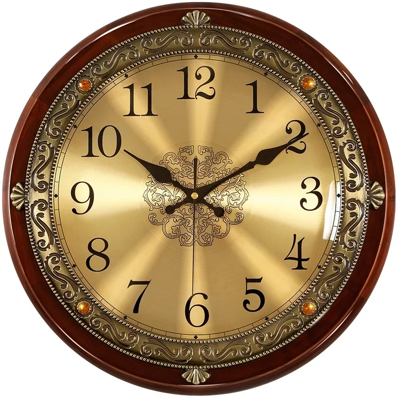 Luxury Wood Wall Clock Metal R - Luxury Lifestyle Gifts บทวิจารณ์และราคา